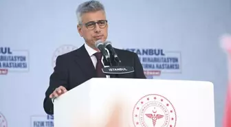 Bakan Memişoğlu, İstanbul Fizik Tedavi ve Rehabilitasyon Eğitim ve Araştırma Hastanesi'nin açılışında konuştu Açıklaması