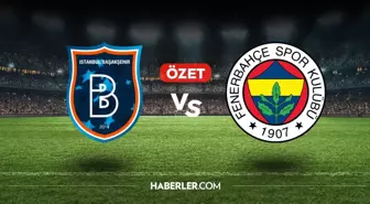 Başakşehir Fenerbahçe maç özeti ve golleri! (VİDEO) Başakşehir Fenerbahçe geniş özeti! Golleri kim attı, maç kaç kaç bitti?