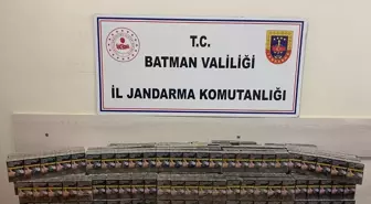 Batman'da Gümrük Kaçağı Sigara Ele Geçirildi