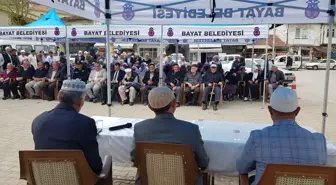 Bayat'ta 38 Kişilik Hac Kafilesi Uğurlandı