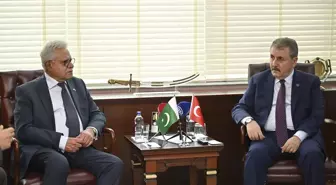 Mustafa Destici, Pakistan Büyükelçisi ile Kardeşlik Vurgusu Yaptı