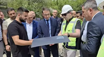 Beypazarı'nda Nurettin Karaoğuz Vakfı Anadolu Lisesi'nin Temeli Atıldı
