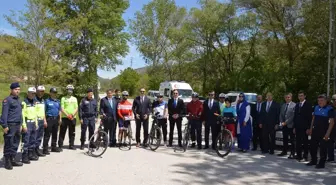 Atatürk'ün Emanetleri Bisikletle Samsun'a Ulaştırıldı