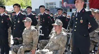 Bitlis'te Engelliler, Temsili Askerlik Töreni ile Gurur Duydu
