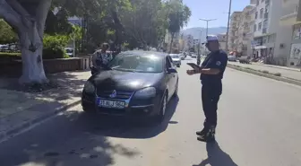 Mersin Bozyazı'da Trafik Uygulaması Yapıldı