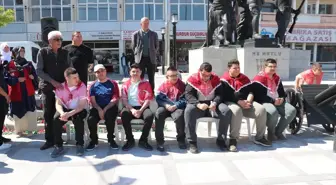 Engelli Gençler Temsili Askerlik Heyecanı Yaşadı