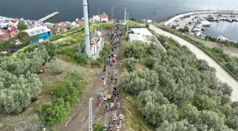 Mudanya'da Doca Tirilye Ultra Trail Maratonu Yapıldı