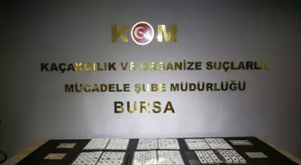 Bursa'da Tarihi Eser Kaçakçılığı Operasyonu: 1013 Para Ele Geçirildi