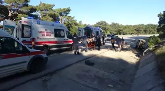 Çanakkale'de Trafik Kazası: 2 Yaralı
