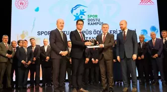 Çanakkale Onsekiz Mart Üniversitesine 'Spor Dostu Kampüs' ödülü