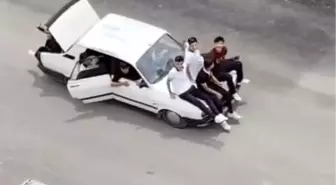 Adana'da Çocuklar Tehlikeli Yolculuk Yaptı