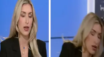 Canlı yayında bilincini kaybedip yere yığıldı