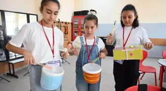 Öğrenciler Geri Dönüşümle Orkestra Kurdu