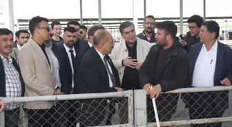 CHP Sivas İl Başkanı Hayvan Pazarını Ziyaret Etti