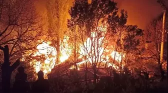 İskilip'te Büyük Yangın: Müdahale Devam Ediyor