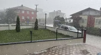 Çorum'da Sağanak ve Dolu Yağışı Hayatı Olumsuz Etkiledi