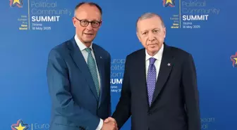 Cumhurbaşkanı Erdoğan, Almanya Başbakanı Merz'i kabul etti