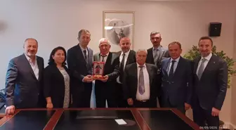 Karaşarlılar Derneği'nden Ali Arif Özzeybek'e Ziyaret