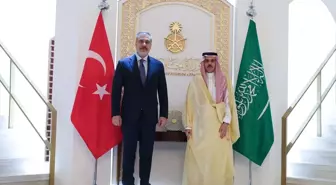Dışişleri Bakanı Hakan Fidan Suudi Arabistan ile Görüştü