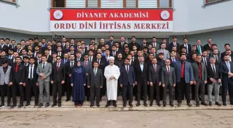 Diyanet İşleri Başkanı Ali Erbaş Ordu Dini İhtisas Merkezini Ziyaret Etti