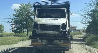 Diyarbakır'da Yanmış Kamyonette İki Ceset Bulundu