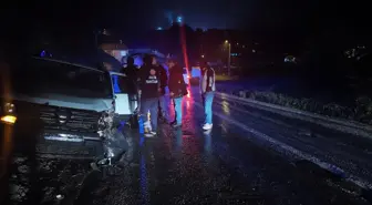 Düzce'de Silobas ile Otomobil Çarpıştı: 1 Yaralı