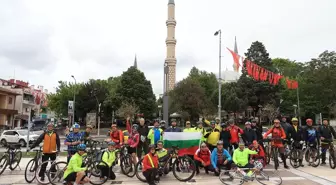 Edirne'de 22. Uluslararası Bisiklet Şenliği Düzenlendi