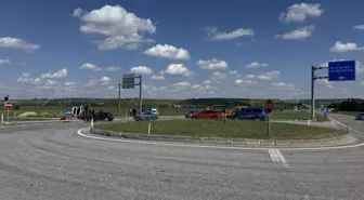 Edirne'de Otomobil Kazası: 5 Yaralı