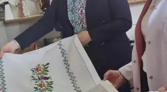 Edirne Valisi Eşinden Kadın Üreticilere Ziyaret