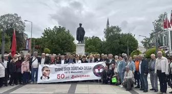 Edirne Öğretmen Okulu Mezunları 50. Yıl Buluşmasını Gerçekleştirdi