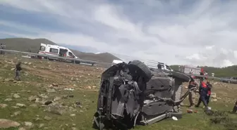 Elazığ'da Otomobilin Şarampole Devrilmesi Sonucu 3 Yaralı