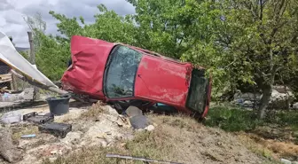 Erzincan'da Trafik Kazası: Sürücü Ağır Yaralandı
