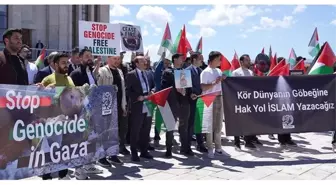 ETÜ'de Gazze ve Doğu Türkistan İçin Protesto Yürüyüşü