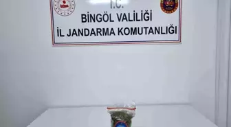 Bingöl'de Jandarma Operasyonu: 444 Gram Esrar Ele Geçirildi