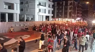 Gömeç'te Fener Alayı Coşkusu