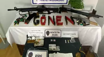 Balıkesir'de Uyuşturucu ve Silah Operasyonu