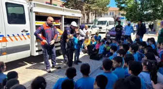 Amasya'da Öğrencilere Afet Farkındalık Eğitimi Verildi