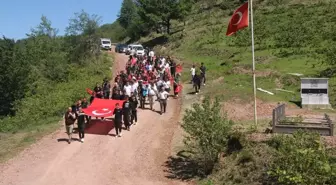 Güce'de Şabankale şehitleri için yürüyüş düzenlendi