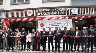 Gümüşhane'de Cezaevi Ürünleri Satış Mağazası Açıldı