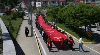 Rize'de Atatürk'ü Anma Gençlik ve Spor Bayramı Coşkusu