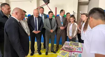 Hayrabolu'da Bilim Fuarı ve Yeni Okul İnşaatı Devam Ediyor