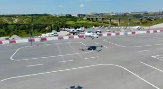 Türkiye'nin İlk İnsanlı Elektrikli Uçan Arabası Test Aşamasında