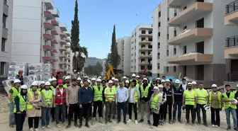 KTÜN İnşaat Mühendisliği Öğrencileri Deprem Bölgesinde Teknik Gezi Gerçekleştirdi