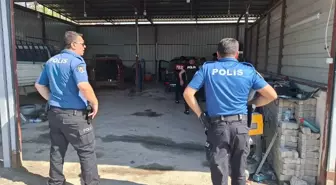 İskenderun'da Oto Yıkama ve Otoparklara Denetim