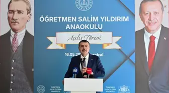 İstanbul'da Öğretmen Salim Yıldırım Anaokulunun açılışı yapıldı