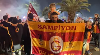 İzmir ve çevre illerde Galatasaray'ın şampiyonluğu kutlanıyor