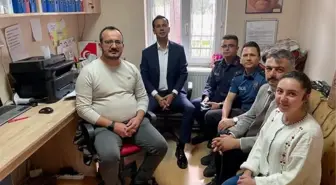 Kaymakam Emrah Aslan, Taşoluk Aile Sağlığı Merkezi'ni Ziyaret Etti