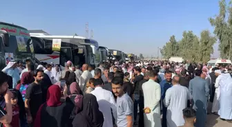 Kerkük'ten İlk Hac Kafilesi Kutsal Topraklara Uğurlandı