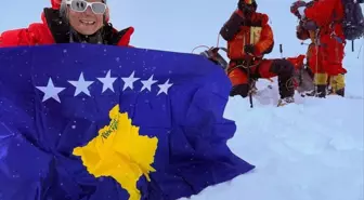 Kosovalı Dağcı Uta İbrahimi, Dünyanın 14 Zirvesine Tırmanmayı Başardı