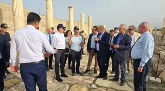 Kültür ve Turizm Bakan Yardımcısı Yazgı, Antik Kentleri Ziyaret Etti